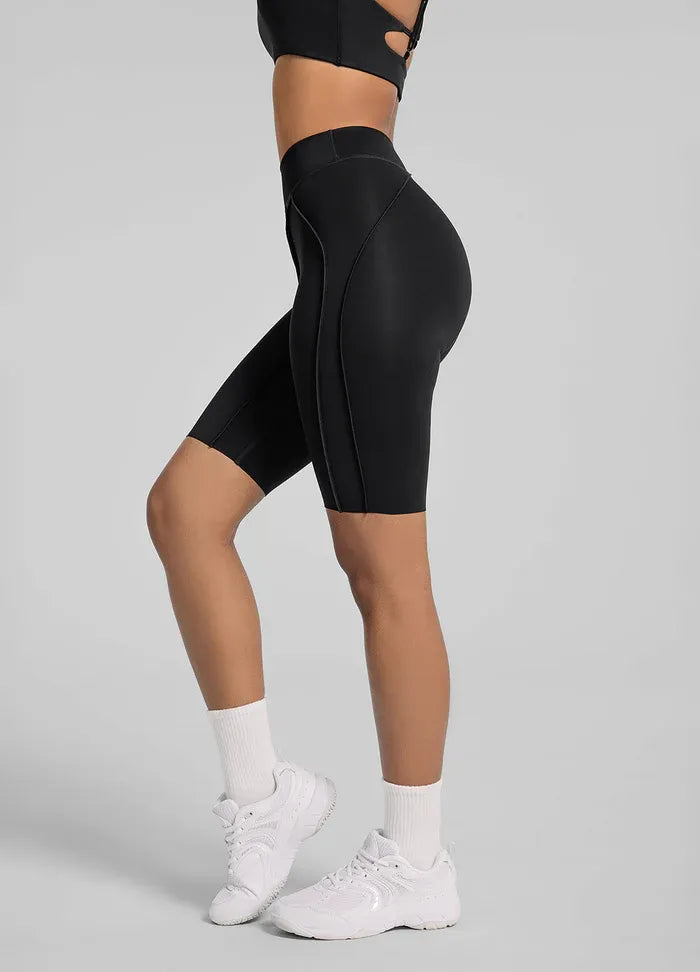 Naadloze yogabroek sport fitness hoge taille nauwsluitend heupliftend sneldrogende korte broek workout sportschool yogabroek voor dames