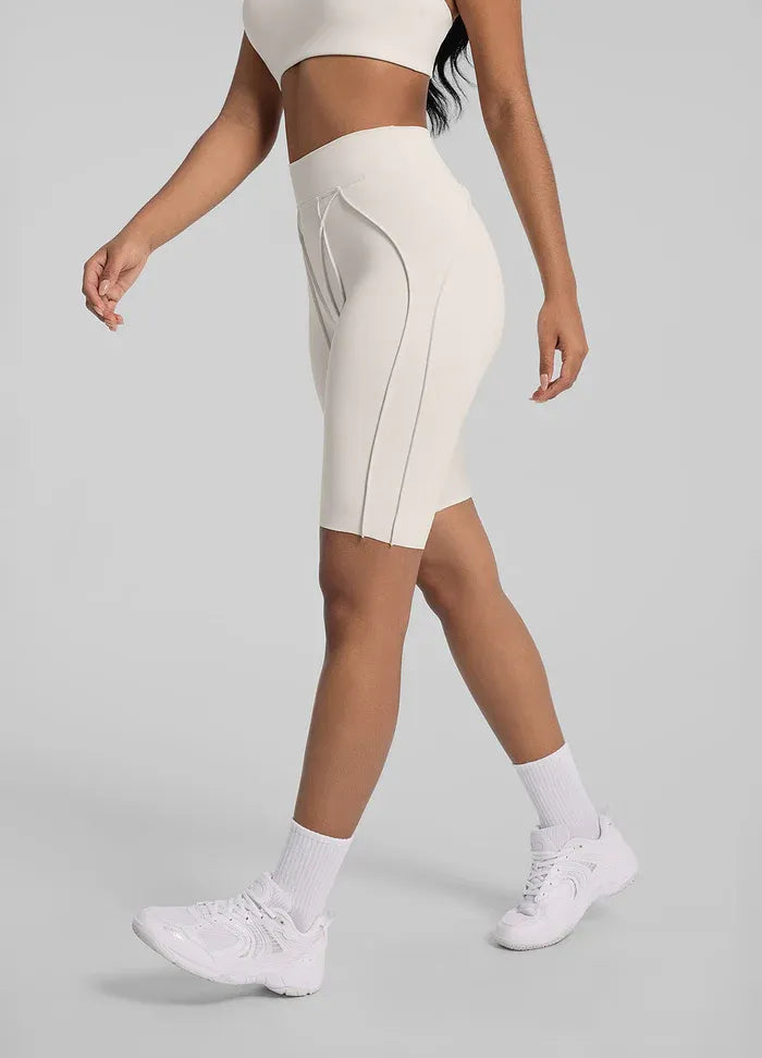 Naadloze yogabroek sport fitness hoge taille nauwsluitend heupliftend sneldrogende korte broek workout sportschool yogabroek voor dames